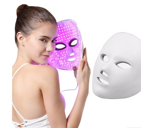 Appareil LED Visage 5 en 1 – Soin Complet pour une Peau Lumineuse et Raffermie