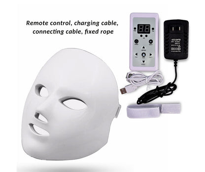 Appareil LED Visage 5 en 1 – Soin Complet pour une Peau Lumineuse et Raffermie