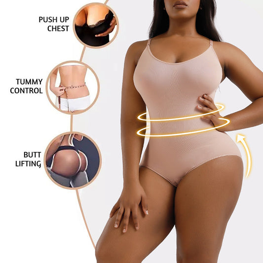 Body Gainant Invisible – Taille Sculptée & Fessier Rehaussé
