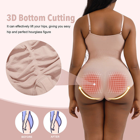 Body Gainant Invisible – Taille Sculptée & Fessier Rehaussé
