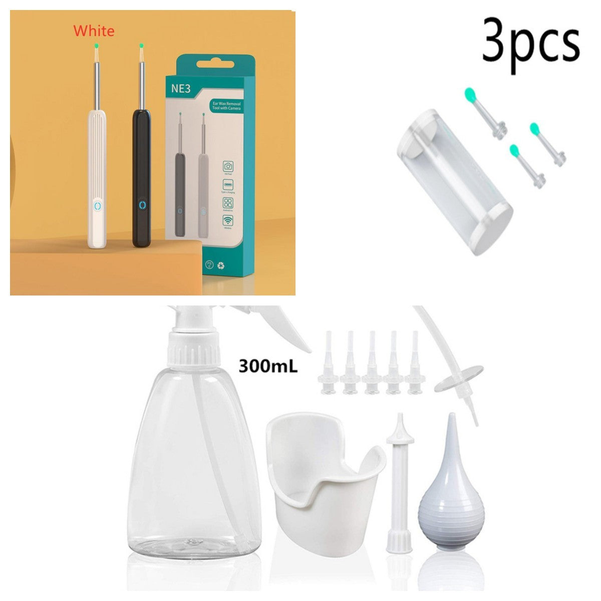 Nettoyeur d'Oreilles avec Caméra HD – Précision, Hygiène et Sécurité