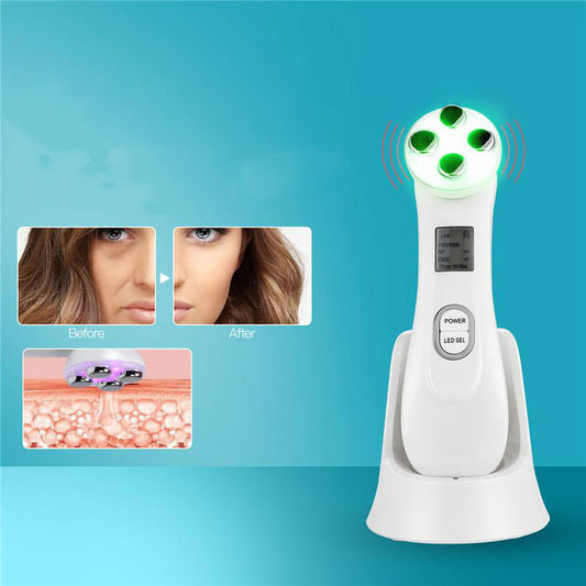 Appareil de Beauté Visage LED & Radiofréquence – Soin Complet Anti-Âge & Éclat
