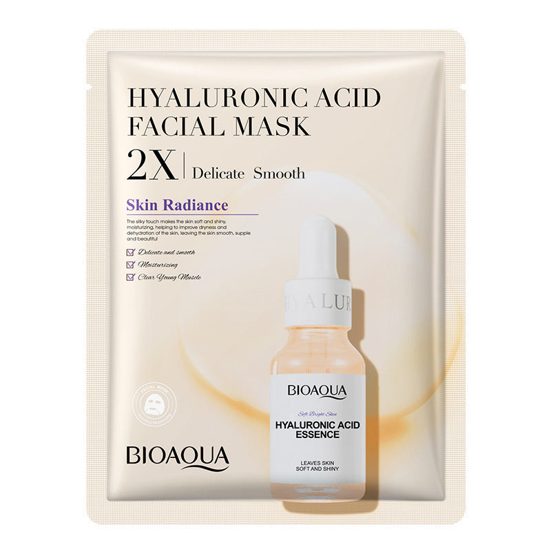 Masque Visage en Tissu – Collagène, Acide Hyaluronique & Vitamine C