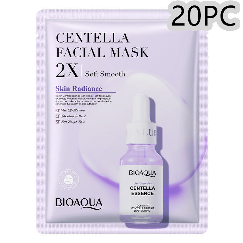 Masque Visage en Tissu – Collagène, Acide Hyaluronique & Vitamine C