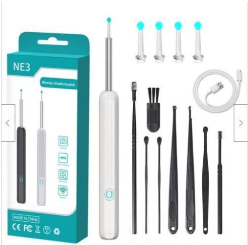 Nettoyeur d'Oreilles avec Caméra HD – Précision, Hygiène et Sécurité