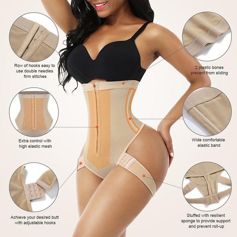 Culotte Gainante Push-Up – Affine la Taille & Rehausse les Fesses
