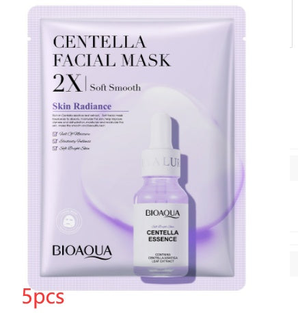 Masque Visage en Tissu – Collagène, Acide Hyaluronique & Vitamine C