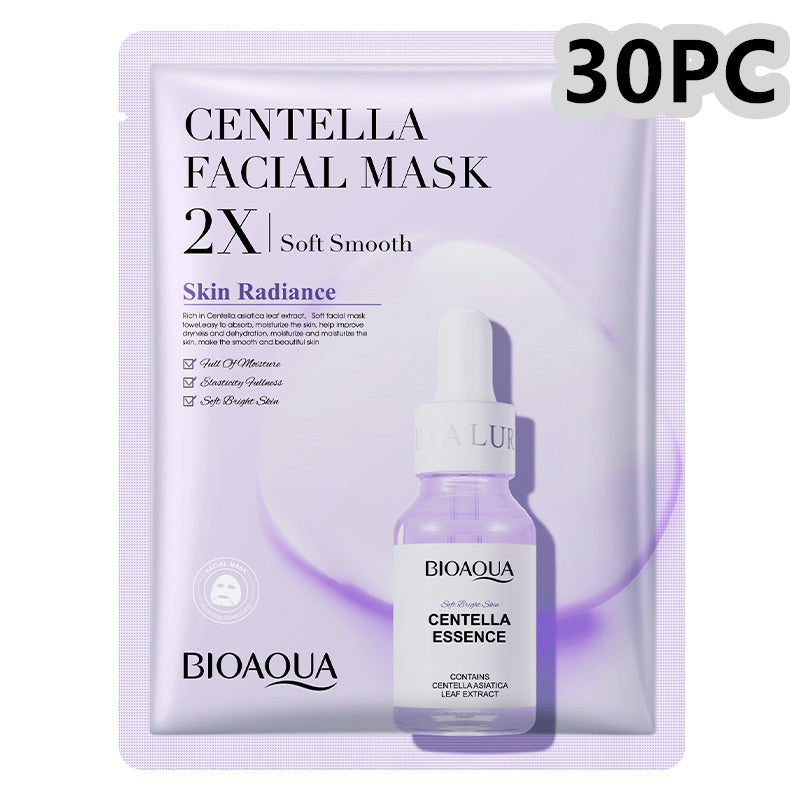 Masque Visage en Tissu – Collagène, Acide Hyaluronique & Vitamine C