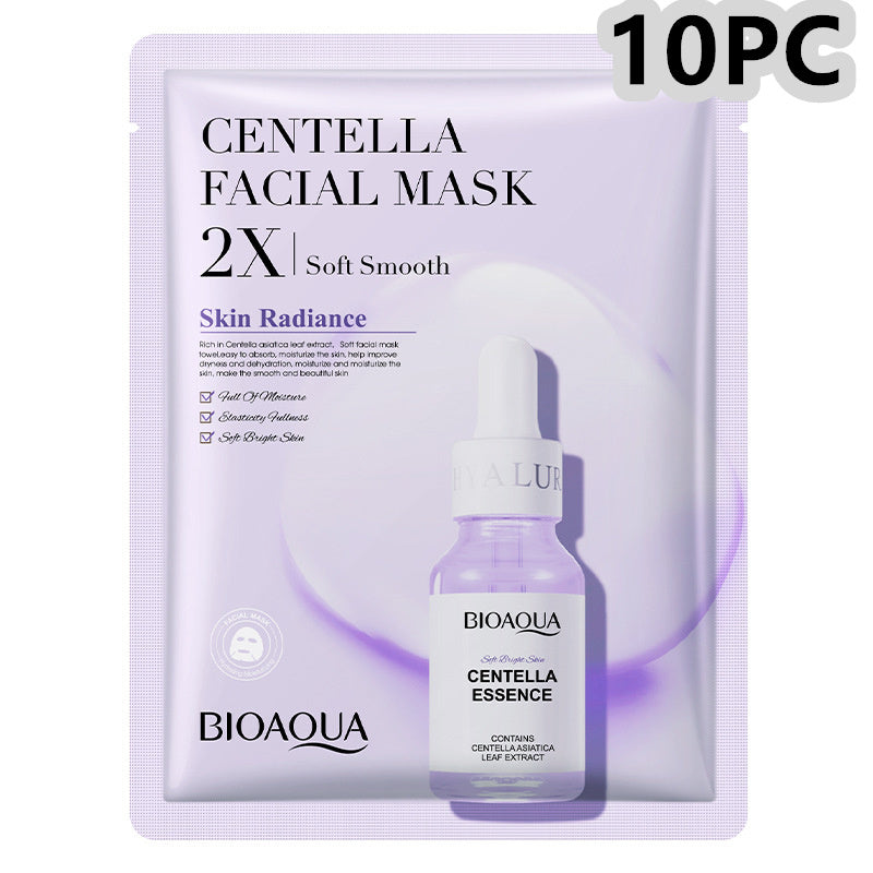 Masque Visage en Tissu – Collagène, Acide Hyaluronique & Vitamine C