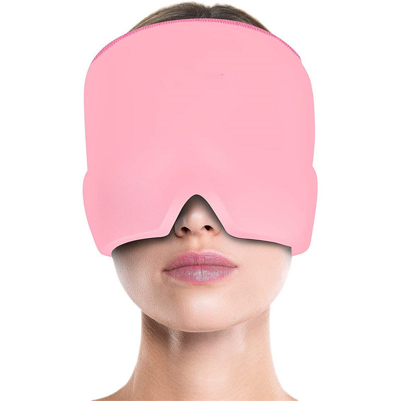 Cagoule Thérapeutique Anti-Migraine – Casque Froid & Décongestionnant