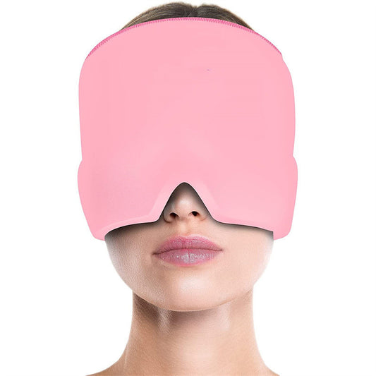 Cagoule Thérapeutique Anti-Migraine – Casque Froid & Décongestionnant