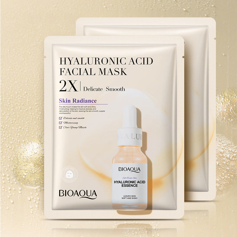 Masque Visage en Tissu – Collagène, Acide Hyaluronique & Vitamine C