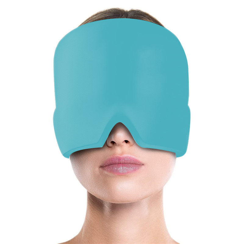 Cagoule Thérapeutique Anti-Migraine – Casque Froid & Décongestionnant